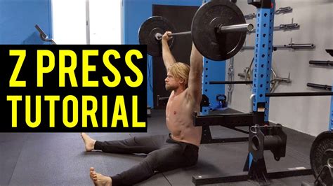 z pressing|z press for shoulder strength.